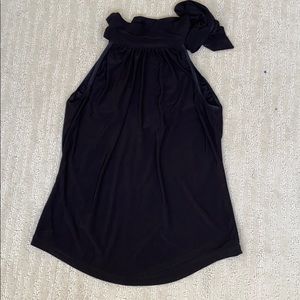 Black top with bow-tie